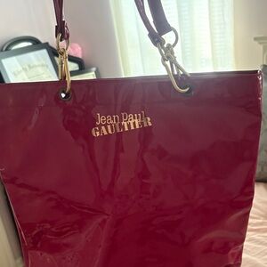 Jean Paul Gaultier Glossy berry Tote